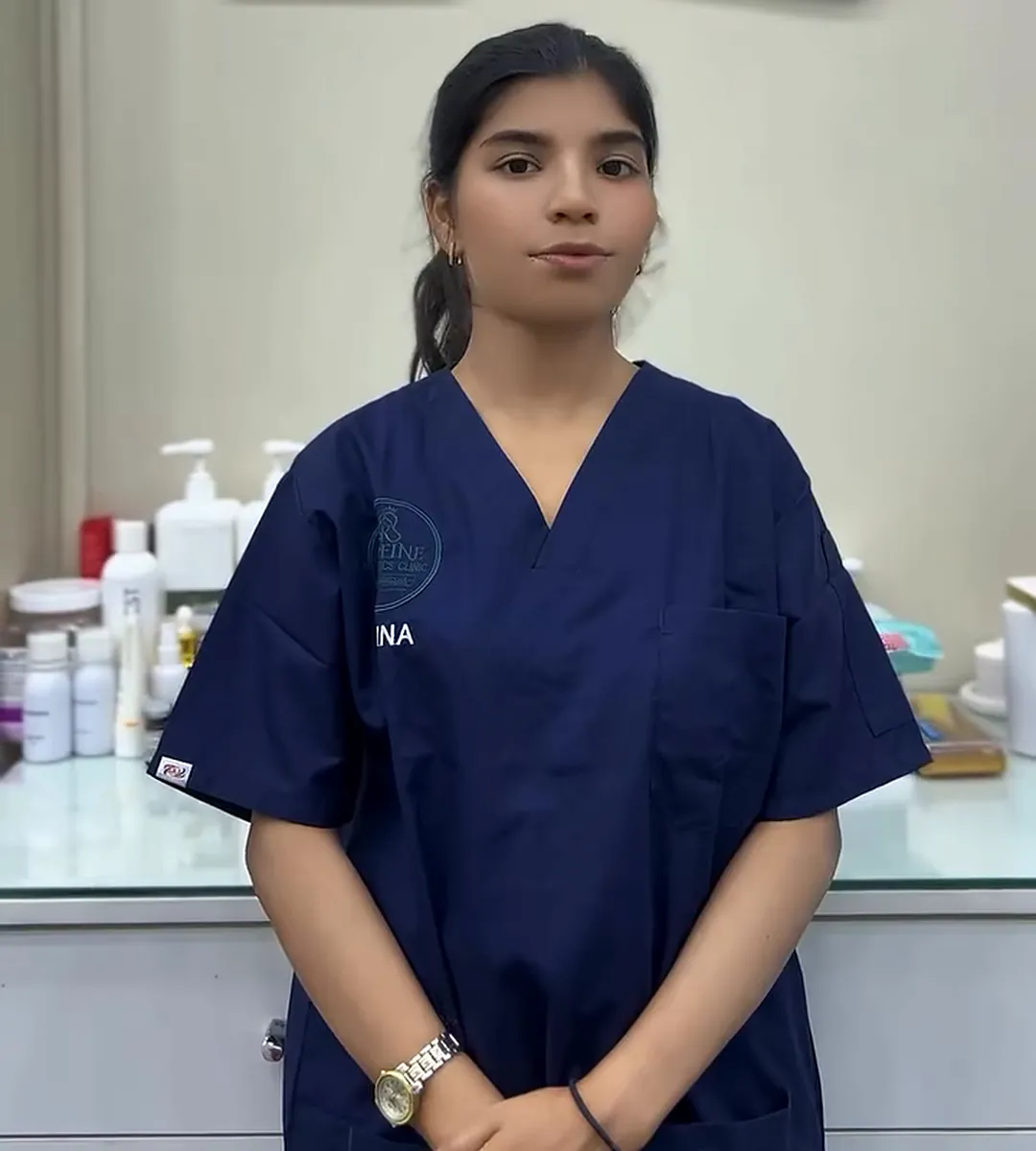 Refine Aesthetics team member in the clinic
